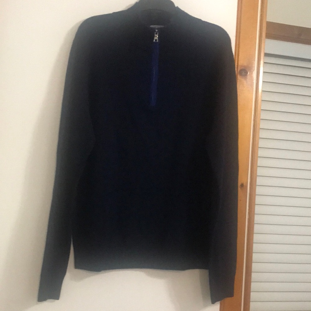 Men’s KJ Sweater size XL color: blue 90% Wool and 10% Cashmere